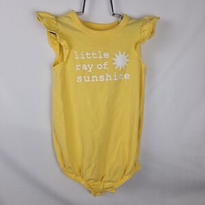 Cat & Jack Yellow Bodysuit - Little Ray of Sunshine - 18M